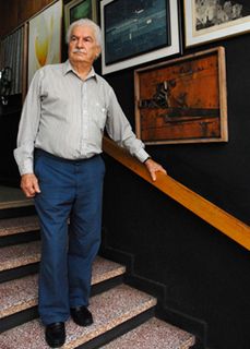 El Arq. y Profesor Emérito de la Escuela de Arquitectura, Felo García, recibirá el homenaje por haber obtenido el Premio Magón. (Foto: Mónica Bolaños. ODI, UCR)