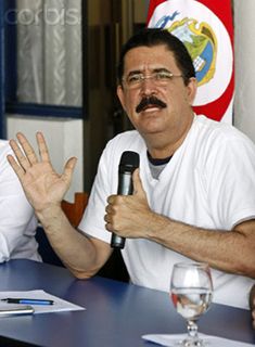 Manuel Zelaya Rosales fue expulsado de su país y traído a Costa Rica, el pasado 28 de junio, por el Ejército hondureño. (Foto: http://www.corbis.com)
