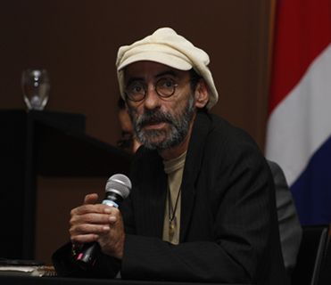 Desde su posición de coordinador de la Comisión Especial del Consejo Universitario, el Lic. Héctor Monestel impulsa el estudio de las implicaciones del PH Diquís. (Foto: Andrea Jiménez M.)