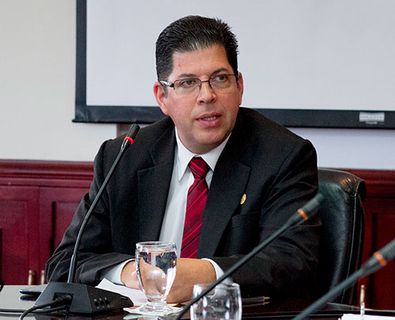 Lic. Glenn Sittenfeld, Contralor de la UCR. (Foto: Andrea Jiménez)