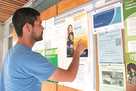 El objetivo de la propuesta es eliminar el traslapo entre las fechas de cobro de matrícula y otros procesos estudiantiles vinculados con el sistema de becas. (Foto: Andrea Jiménez)