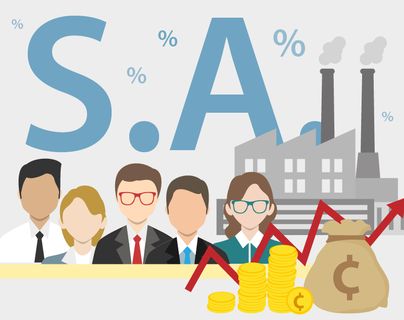 El Proyecto de ley pretende reinstaurar un impuesto a las personas jurídicas: sociedades mercantiles, sucursales, representantes de sociedades extranjeras y  empresas individuales de responsabilidad limitada. (Ilustración: Andrea Jiménez)