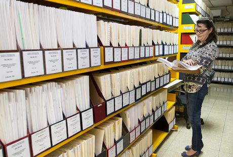 Hasta el momento los profesionales en Archivística de nuestro país no cuentan con un colegio profesional que los agremie. (Foto: Andrea Jiménez)
