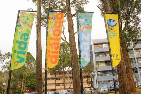 El pronunciamiento es congruente con la declaratoria del 2017 como Año de las Universidades Públicas por la Vida, el Diálogo y la Paz, por parte del Consejo Nacional de Rectores (CONARE). (Foto: Andrea Jiménez Murillo)