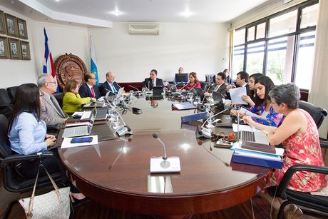 El nuevo reglamento del Consejo Universitario fue aprobado después de un amplio proceso de análisis, tanto en las comisiones de reglamentos y de coordinadores de comisiones permanentes, como en el plenario. (Foto: Andrea Jiménez)