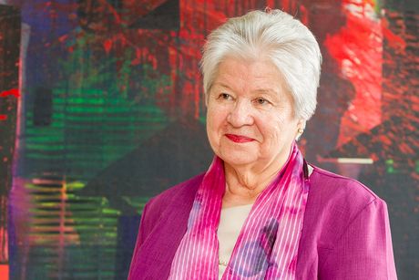 La Dra. María E. Bozzoli Vargas es la cuarta mujer galardonada con este premio y la décimo tercer costarricense que lo recibe.  (Foto. Andrea Jiménez)