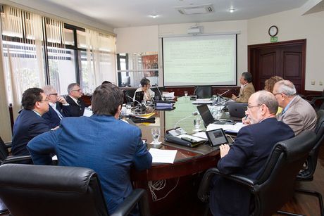 La discusión en el seno del Consejo Universitario dirigido a elaborar un régimen disciplinario se originó con la reforma del reglamento de este Órgano, aprobado en junio de 2017. (Foto: Andrea Jiménez)