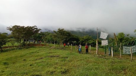 Imagen de una finca en el territorio China Kichá.