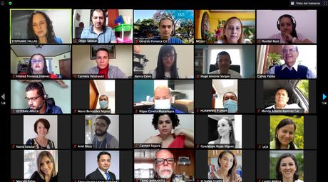 La conformación de grupos de acompañamiento se une las reuniones con el personal administrativo como parte de la estrategia de trabajo de la representante administrativa ante el Consejo Universitario. (Foto: Andrea Jiménez)