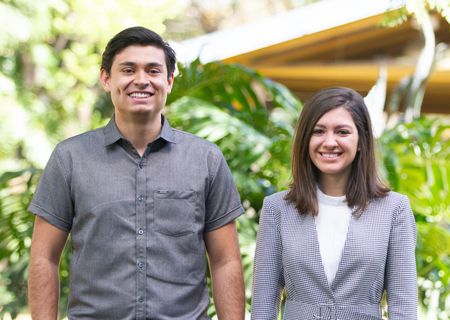 Rodrigo Pérez y Valeria Rodríguez.