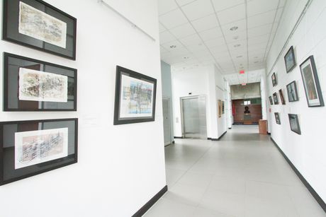 Exposición en la Galería del Consejo Universitario.