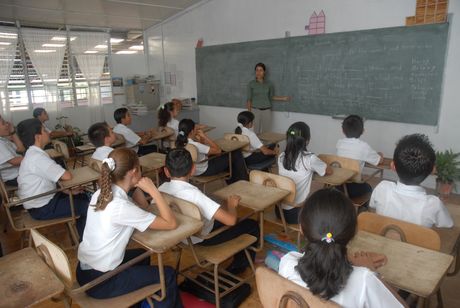 Para la UCR es fundamental continuar fortaleciendo la educación pública costarricense para el desarrollo nacional. (Imagen con fines ilustrativos. Foto: Luis Alvarado, OCI)
