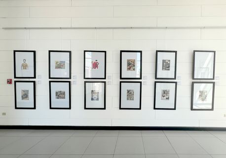 La exposición es abierta a todo público y estará disponible hasta el 29 de febrero en la Galería del Consejo Universitario. (Foto: Andrea Jiménez, CU)
