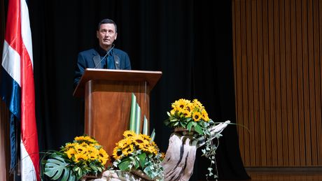 El Dr. Gustavo Gutiérrez Espeleta concluye su periodo como rector de la Universidad de Costa Rica el 31 de diciembre de 2024. (Foto: Andrea Jiménez, CU)