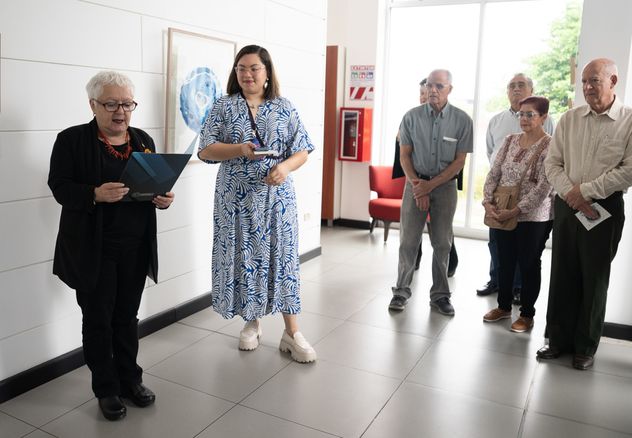 “Una mirada al fondo del mar” estrá disponible al público del 2 de junio al 9 de julio, en la Galería del Consejo Universitario, en el edificio administrativo B, segundo piso en un horario de lunes a viernes de 9:00 a. m. a 5:00 p. m. (Fotos: Andrea Jiménez, CU)