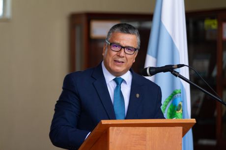 El informe del rector de la UCR se lleva a cabo en una sesión del Consejo Universitario, la cual es  abierta al público desde el año 2003. (Foto: Andrea Jiménez)