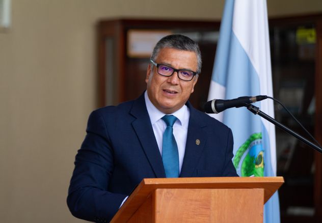 El informe del rector de la UCR se lleva a cabo en una sesión del Consejo Universitario, la cual es  abierta al público desde el año 2003. (Foto: Andrea Jiménez)