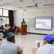 La reunión de trabajo se realizó en el recinto de Santa Cruz con los miembros del Consejo Universitario, el director del recinto M.Sc. Claudio Vargas Rojas, la directora de la Sede Regional de Guanacaste M.Sc. Marta Bustamante Mora, estudiantes, docentes e investigadores. (Foto: Andrea Jiménez, CU)
