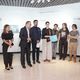 La exposición: Recorrido. Una Mirada, del artista Manuel Rojas Bolaños fue inaugurada el martes 3 de setiembre y contó con la participación de miembros del Consejo Universitario. (Foto: Andrea Jiménez, CU)